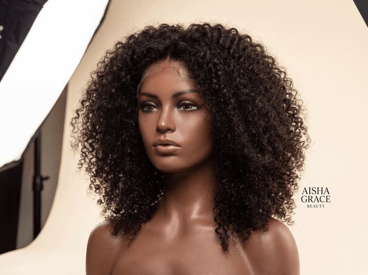 Kinky Curly Glueless HD Lace Wig